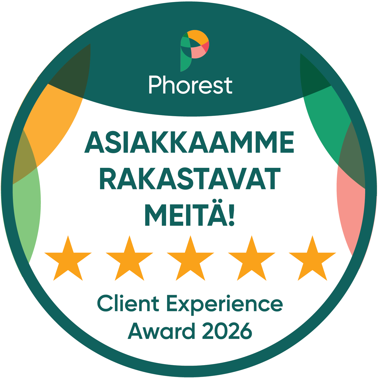 Phorest Client Experience badge